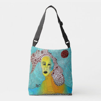 Four Sisters and a Melting Face Crossbody Bag