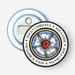 Four Solas - Lutheran Bottle Opener