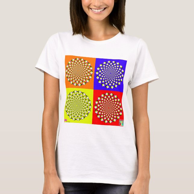 Four Squares Babydoll T-Shirt (Front)