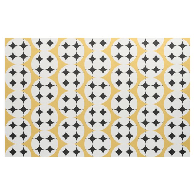 Four Star Circle by Kenneth Yoncich Fabric (Fat Quarter)