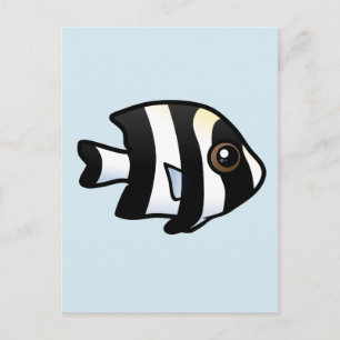 Four Stripe Damselfish Postcard