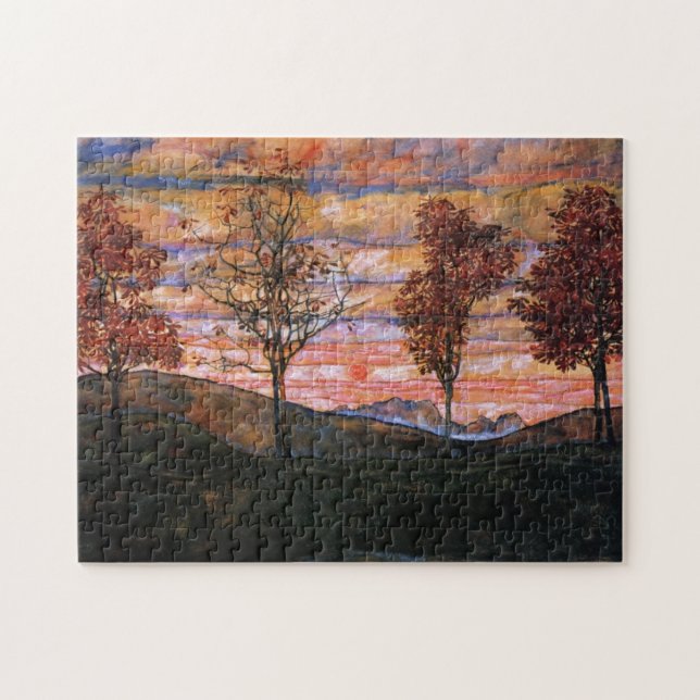 Four Trees Jigsaw Puzzle (Horizontal)