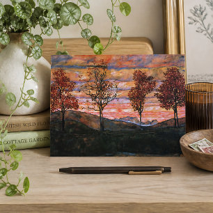 Four Trees Postcard
