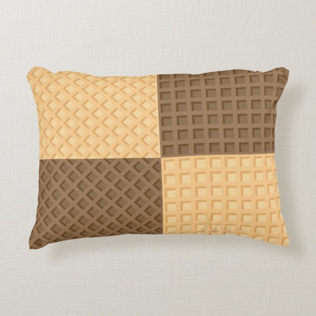 Four Wafers Decorative Cushion (Front)