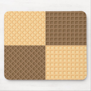 Four Wafers Mouse Pad