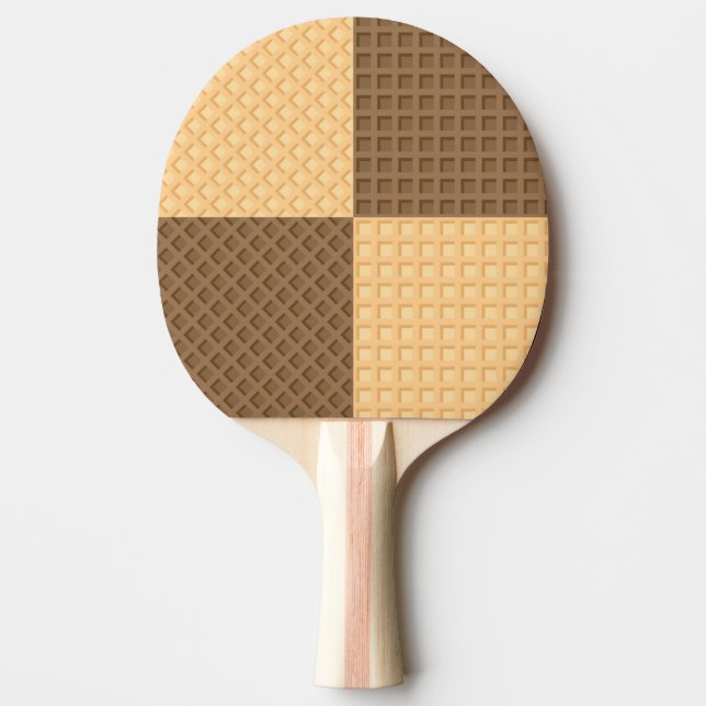 Four Wafers Ping Pong Paddle (Front)