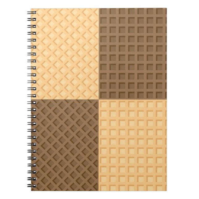 Four Wafers Spiral Notebook (Front)