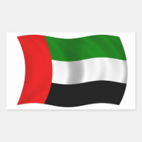 FOUR Waving UAE Flag
