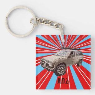 Four-wheel Drive Key Ring