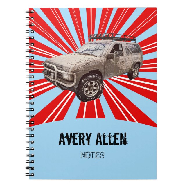 Four-wheel Drive Notebook (Front)
