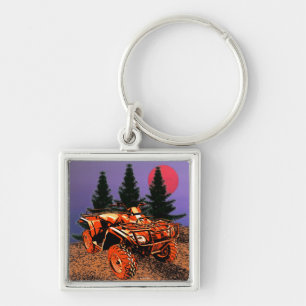 Four Wheeler Keychain