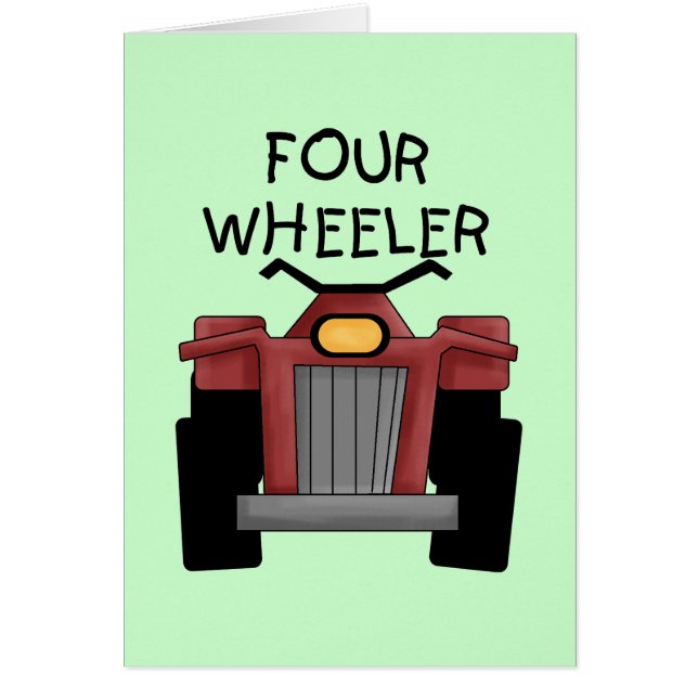 Four Wheeler Tshirts and Gifts (Front)