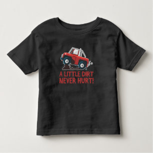 Four Wheels - ATV Riding Mud Dirt Quad Rider Toddler T-Shirt