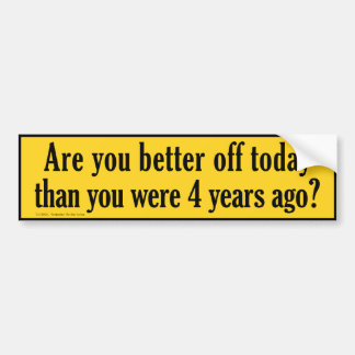 four-years-ago bumper sticker