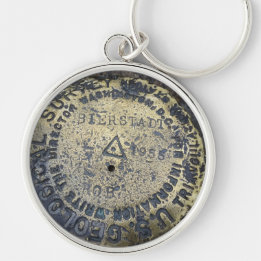 Fourteener Mount Bierstadt USGS Key Ring