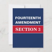 Fourteenth Amendment Section 3 Constitution