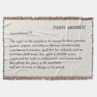 Fourth Amendment Constitution Bill of Rights