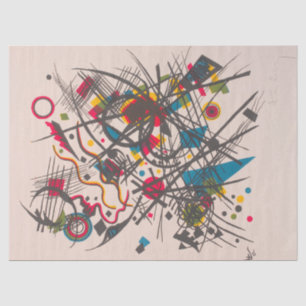 Fourth Bauhaus Wallet by Wassily Kandinsky Tissue Paper