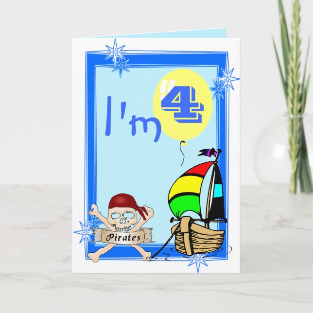 Fourth  Birthday Card (Front)