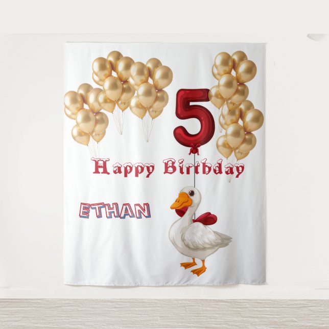 Fourth Birthday  Tapestry (Front)