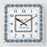 Fourth Blue Topaz Wedding Anniversary
