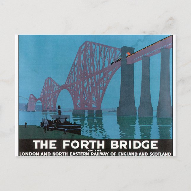 Fourth Bridge, London Postcard (Front)