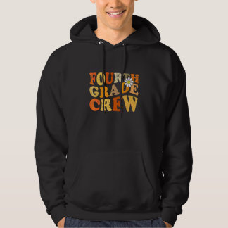 Fourth Grade Crew Students Back To School Hoodie