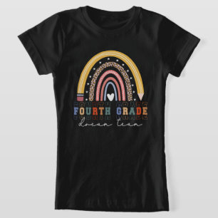 Fourth Grade Dream Team Teachers Back To School  T-Shirt