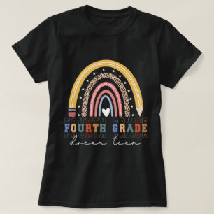 Fourth Grade Dream Team Teachers Back To School T-Shirt