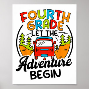 Fourth Grade First Day Of 4th Grade Let The Advent Poster