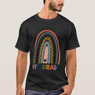 Fourth Grade Rainbow Girls Boys Teacher Team 4th G T-Shirt