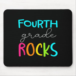 Fourth Grade Rocks Team 4th Grade Teacher Mouse Pad
