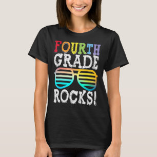 Fourth Grade Rocks  Team 4th Grade Teacher T-Shirt