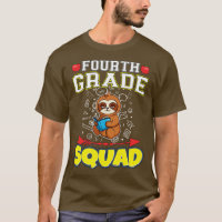 Fourth Grade Squad Funny Elementary Primary School