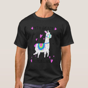 Fourth Grade Teacher Back To School No Prob Llama  T-Shirt