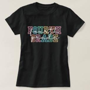 Fourth Grade Teacher Shirt, 4th Grade Teacher T-Shirt