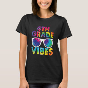 Fourth Grade Vibes  4th Grade Team Retro 1st Day O T-Shirt