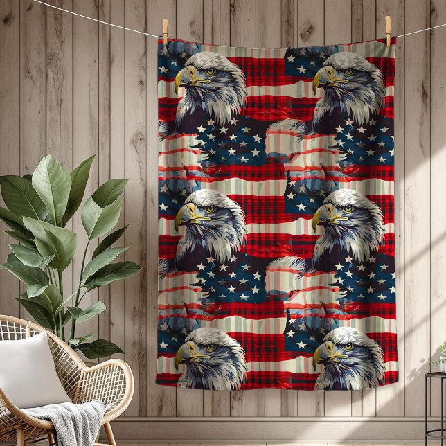 Fourth of July Blanket Eagle Glory for Patriots (Fourth of July Blanket Eagle Glory for Patriots)