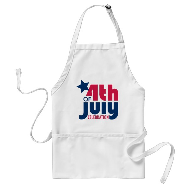Fourth of July Celebration Apron (Front)