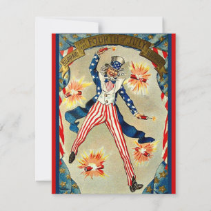 Fourth of July Celebration - Uncle Sam Card
