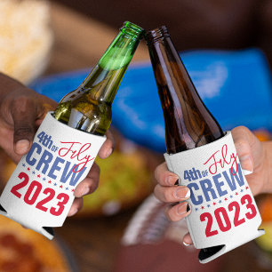 Fourth Of July Crew Can Cooler