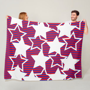 Fourth of July Fleece Blanket