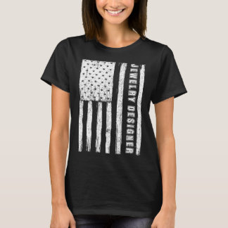 Fourth of July  for Men American Flag jewellery de T-Shirt