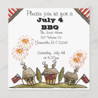 Fourth of July Invite