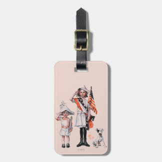 Fourth of July Luggage Tag