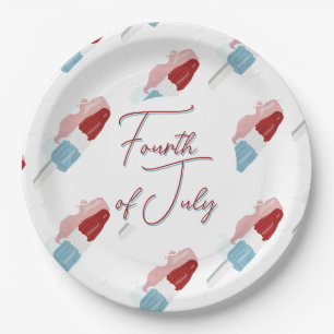 Fourth of July  Paper Plate