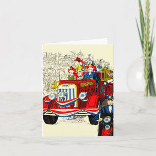 Fourth of July Parade Card