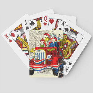 Fourth of July Parade Playing Cards