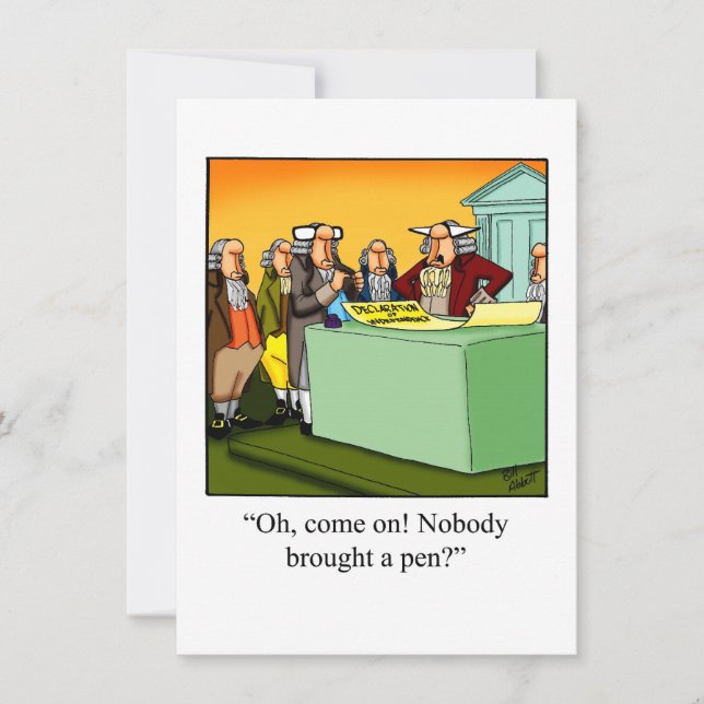 Fourth Of July Party Invitations "Spectickles" (Front)