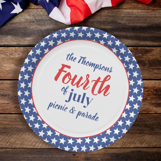 Fourth of July Party  Paper Plate (Creator Uploaded)